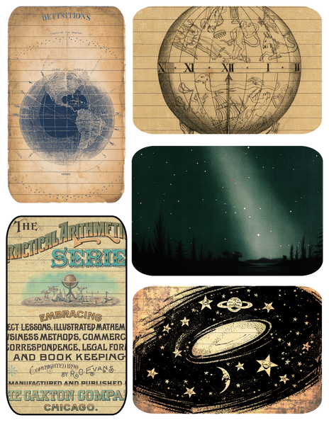 Vintage Astronomy Ephemera Bundle