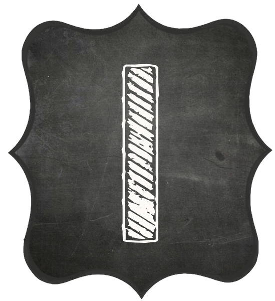 Chalk Stripe Sketch Banner Numbers Set