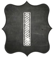 Chalk Stripe Sketch Banner Numbers Set