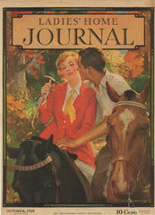 Ladies Home Journal Cover 1928 - Ephemera