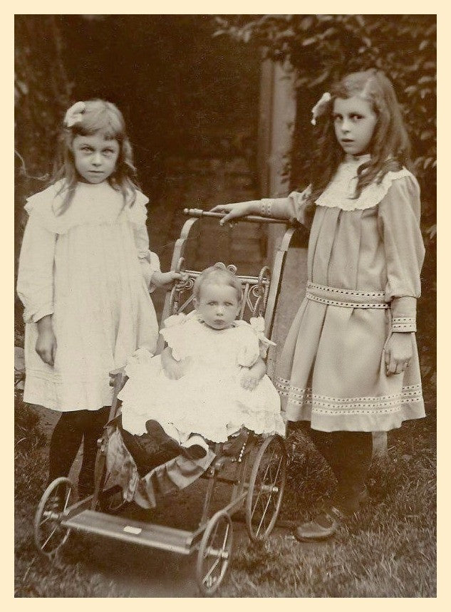 Three Sisters Vintage Photo