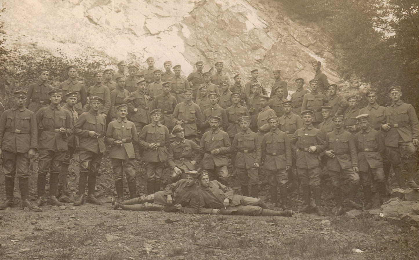 1914 War Group Soldiers