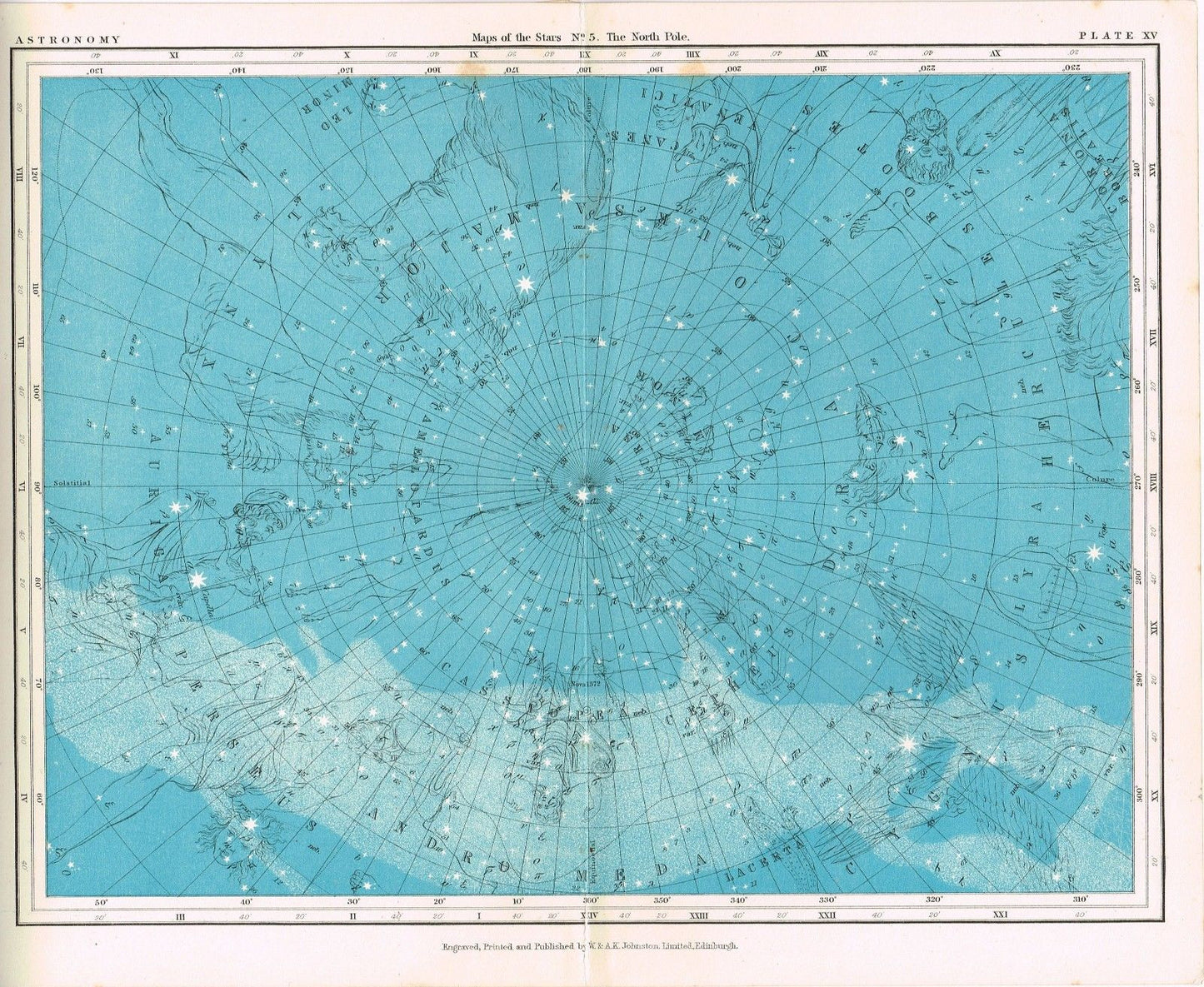 1922 Map of the Stars - Constellation