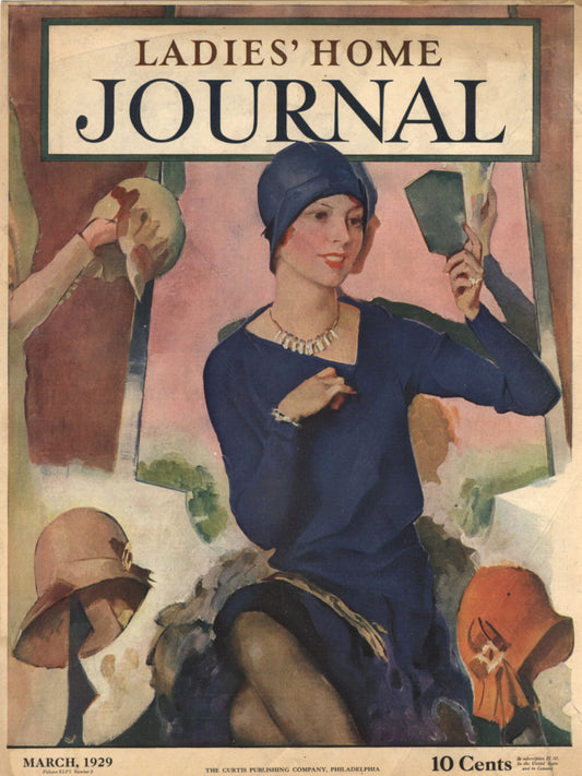 Ladies Home Journal 1929 Cover  Ephemera