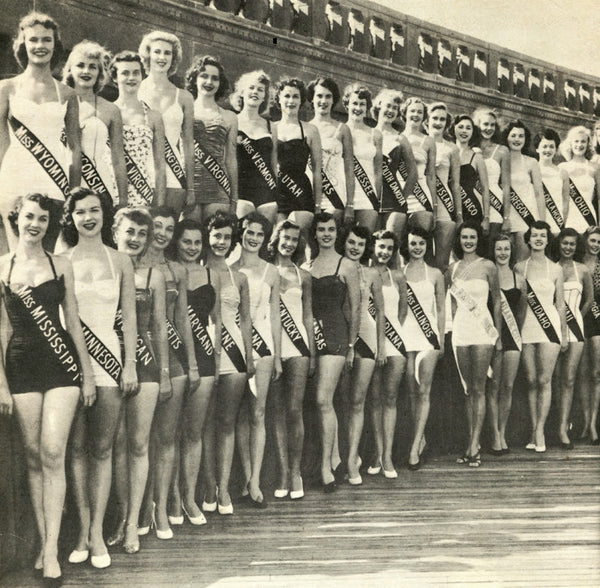 1950s Swimming Team Print