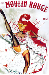 1951 Moulin Rouge Ephemera - Beautiful Dancer