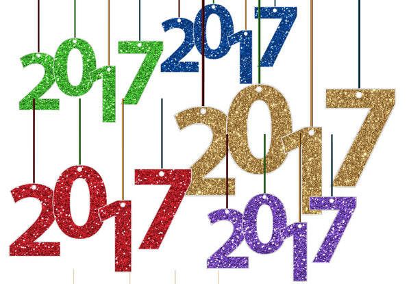 2017 Glitter Hanging Images