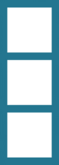 Scrapbook Frame Strip - Element Bundle - Seven Shades of Blue