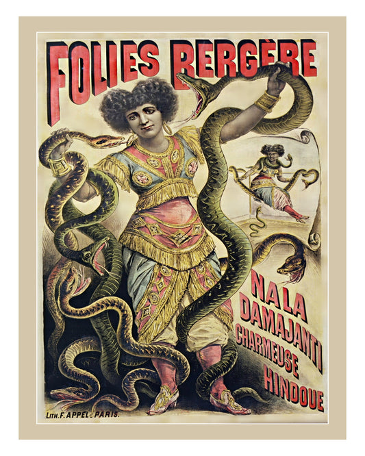 Folies Bergere - French Cabaret Show Print #2
