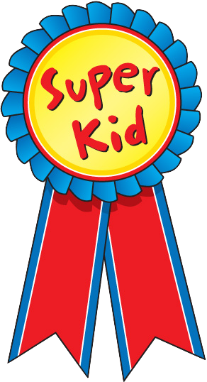 Awards - Award Ribbons for 1st, 2nd, 3rd, Super Kid & Good Job!