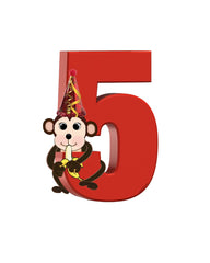 Monkey Numbers Printable Set