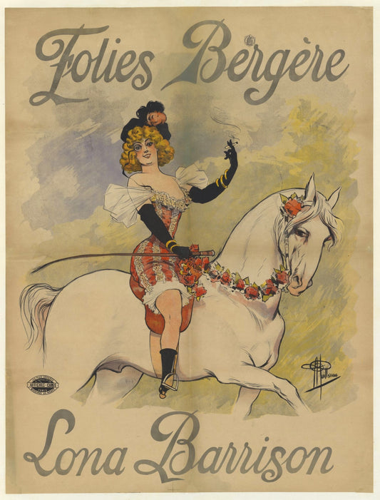 Folies Bergere - French Cabaret Show Print #1