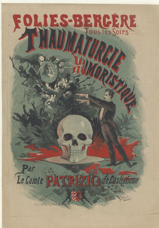 The Folies Bergère French Cabaret - Magician - Print #9