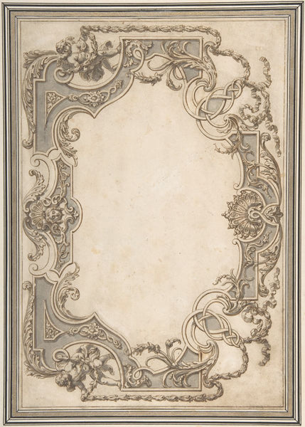 Baroque 8x10 background or frame