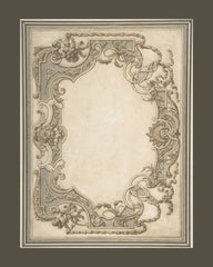 Baroque Background 8x10 Framed - #3 Print or Page