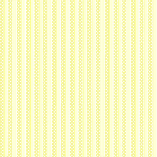 Victorian Baby Yellow Stripes Background