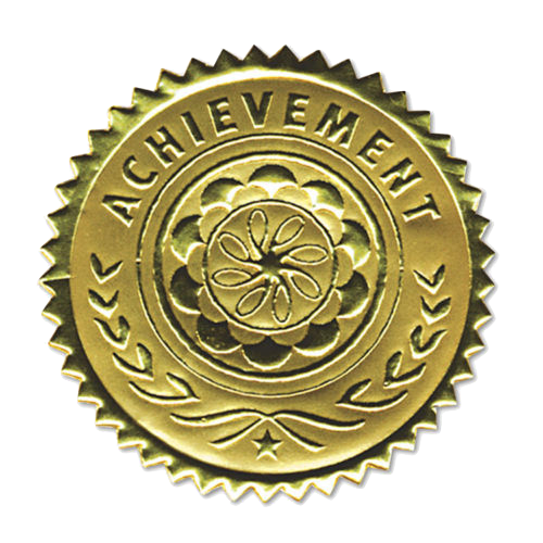 Gold Achievement Award Seal