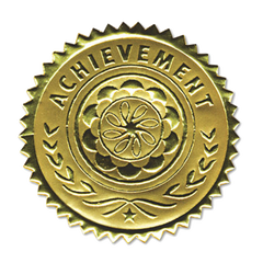 Gold Achievement Award Seal