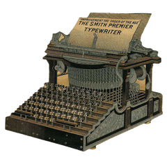 Ephemera Typewriter Collection Bundle