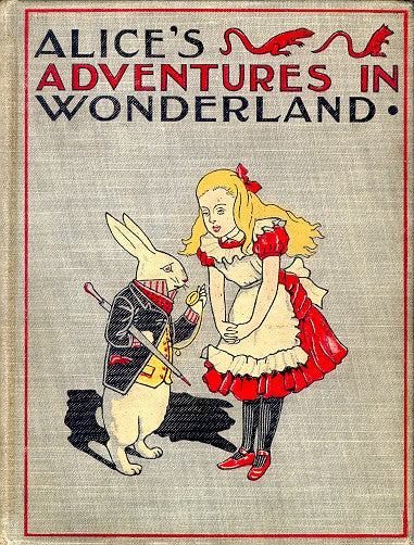 Alice in Wonderland Vintage Book clip art transparent PNG Image