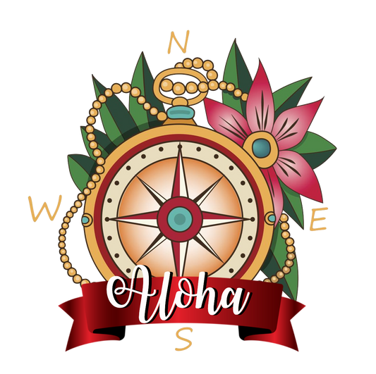 Aloha Hawaii Compass