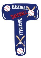 Baseball Boy Alphabet 26 Letters A-Z - Transparent PNG Images - Scroll to see each letter to download each image