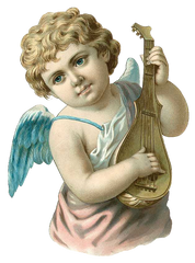 Angel with guitar