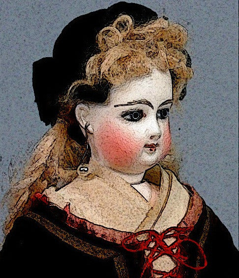 Anna - Antique Anna Doll 3 Faces -3 jpgs
