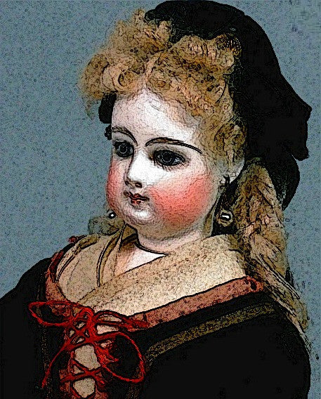 Anna - Antique Anna Doll 3 Faces -3 jpgs