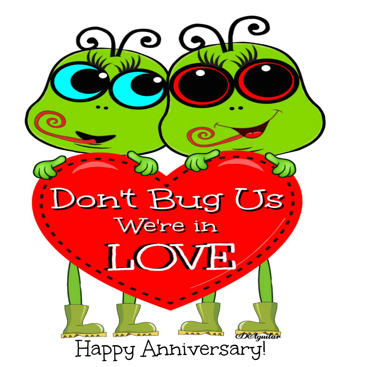 Happy Anniversary Bugs - Facebook Greeting