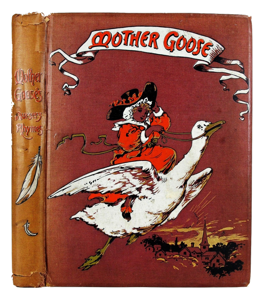Antique Book "Mother Goose"