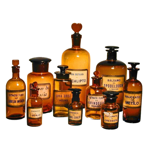 Antique Apothecary Bottles