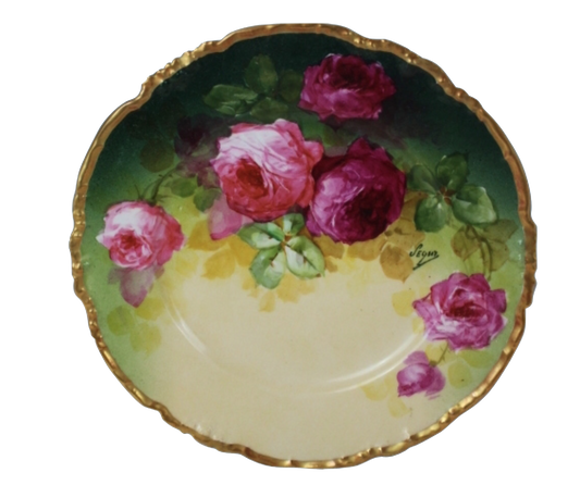 Antique Roses on China