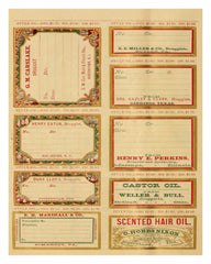 Apothecary Labels Vintage Printable Page #2