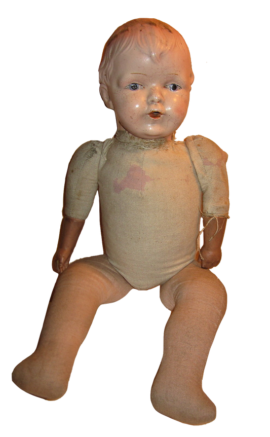 Antique Doll Sitting