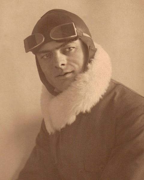 "Aviator" Handsome Vintage Aviator Photo