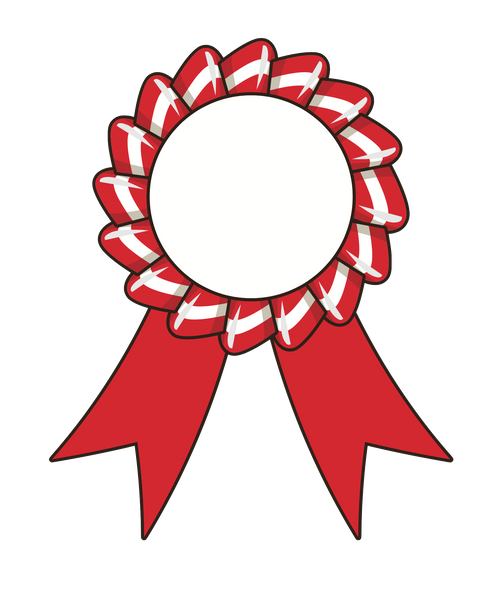 Red & White Ribbon Award