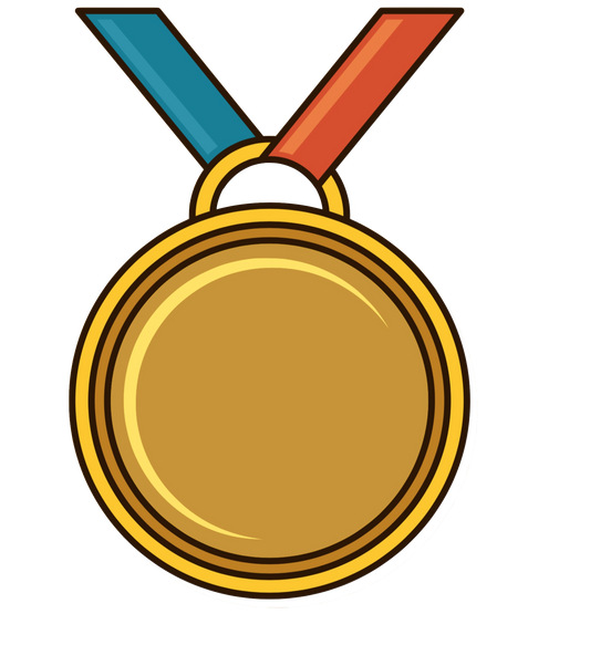 Gold Medallion Ribbon Award