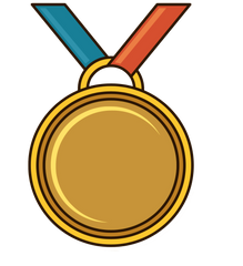 Gold Medallion Ribbon Award