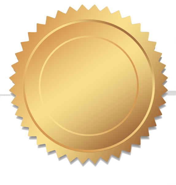 Gold Shiny Award Seal #2