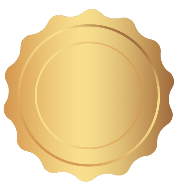 Gold Shiny Award Seal