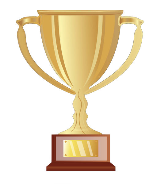 Gold Award Trophy Cup