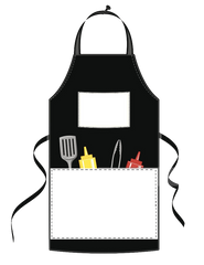 BBQ - Barbecue Apron - Plank to Personalize