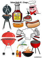 BBQ - Barbecue Bundle #3 - 13 Images