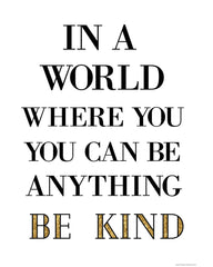 Be Kind 8x10 Printable ready to frame
