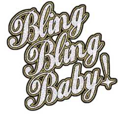 Bling Bling Baby Words for Scrapbook