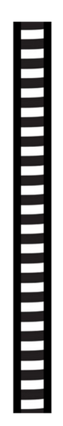 8 Small Black Striped Elements
