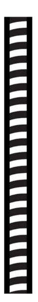 8 Small Black Striped Elements