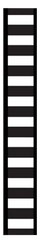 8 Small Black Striped Elements