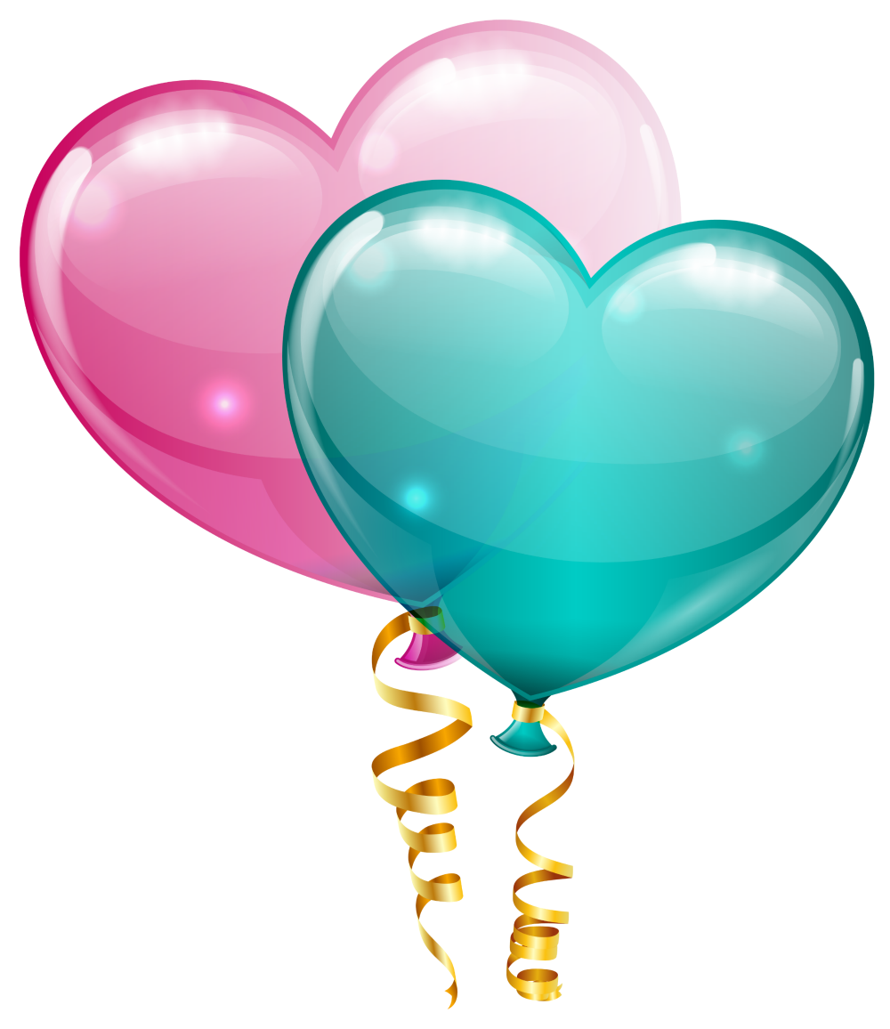 Sweet Baby Heart Balloons to Welcome a Baby